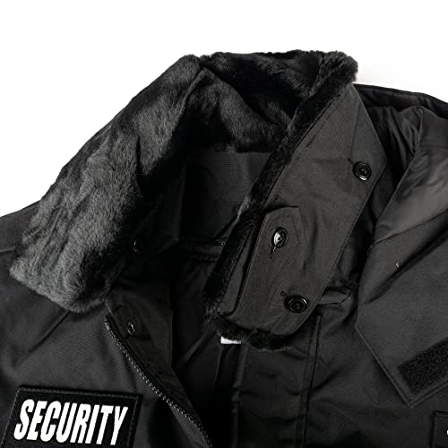 First Class 100% Nylon Oxford All Season Deluxe Plain and Security Bomber Jacket4
