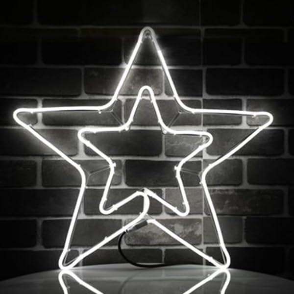 LED vianočná hviezda vianočná dekorácia