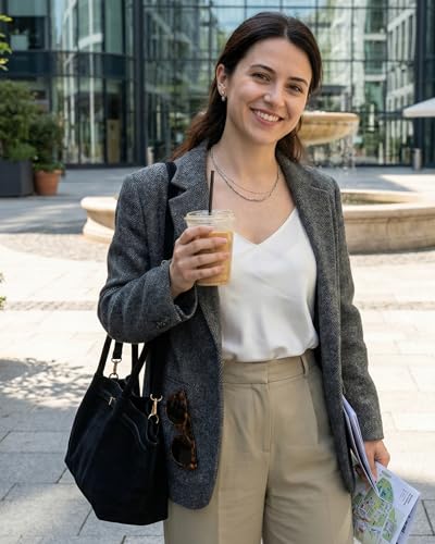Bolso Tote para mujer Makukke en gamuza sintética miniatura 2
