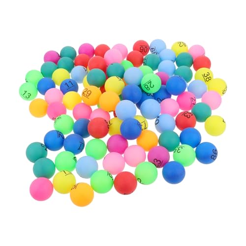 Balles de loto colorées 1-100 pour animer vos soirées de bar et anniversaires