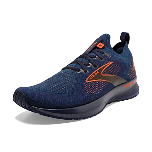 Image of Brooks Men's Levitate StealthFit 5 Neutral Running Shoe, Peacoat /Titan /Flame, 9