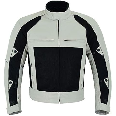 Chaquetas de moto de malla de aire con armaduras CE y forro extraíble - Warrior Gears Cover