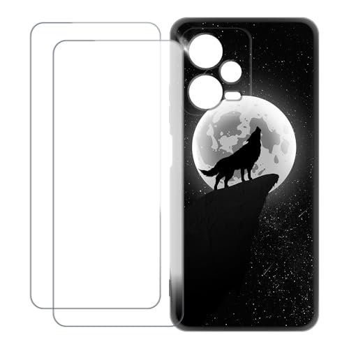 UOGNADGD Xiaomi Redmi Note 12 Discovery 5G �Ƃ̌݊������� �J�X�^���J���t���P�[�X�{�����K���X�ی�t�B����2���t�� ? �Ռ��z�������h�~ (�T 4)