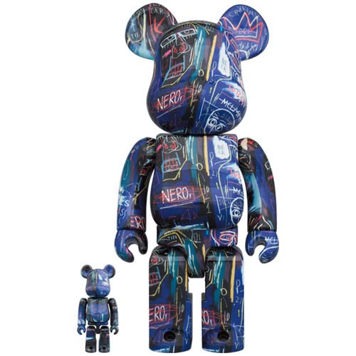 Amazon | BE@RBRICK JEAN-MICHEL BASQUIAT #7 100% & 400% ベア 