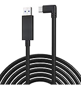 KIWI design Link-kabel 5M/16FT Kompatibel med Quest 2-tillbehör, höghastighetsdataöverföring USB ...