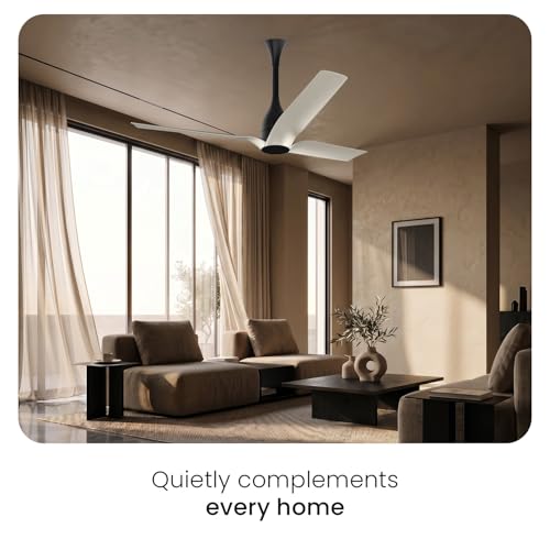 Image of Orient Electric Aerosilent | India's Most Silent Fan | Less than 50dB| 1200mm BLDC Ceiling Fan with Remote | BEE 5-Star Energy-Efficient Fan | Red Dot Design Winner| 5-Year Warranty | Dune Gold