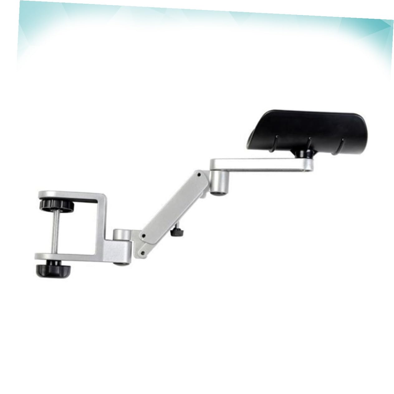 DOITOOL Soporte Ergonómico de Aluminio para Brazo y Muñeca Ajustable Reposabrazos para Ordenador Portátil Consola de Ratón Alivio de Dolor de Hombro Diseño Flexible y Fácil Instalación