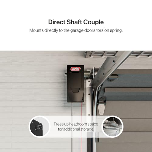 Genie-6072H-O-Residential-Wall-Mounted-Garage-Door-Opener-Black