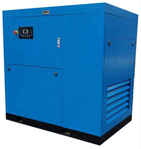 Hpdavv 50Hp / 37Kw Rotary Screw Compressor - 230V / 60Hz / 3-Ph - 198Cfm@Max 150 Psi - Heavy Duty Stationary Industrial Air Compressed System - Built-In Oil Separator #TOP8