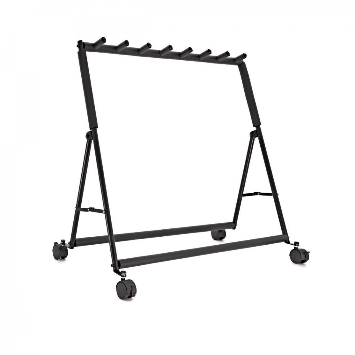 Gear4music Soporte para varias guitarras con ruedas
