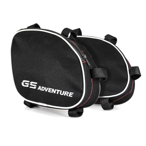 Bolsa para Barra de Protección de Motocicleta Compatible con BMW R1200GS ADV 2005-2012, Bolsa Impermeable de Almacenamiento y Herramientas miniatura 1