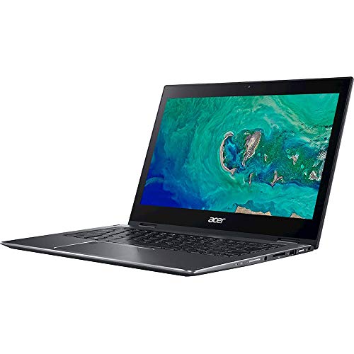 Image of Acer Spin 5 SP513-53N-70KD 13.3 inch Touchscreen 2 in 1 Notebook - 1920 X 1080 - Core i7 i7-8565U - 16 GB RAM - 512 GB SSD - Steel Gray - Windows 10 Pro 64-bit - Intel UHD Graphics 620 - in-Plane Swi