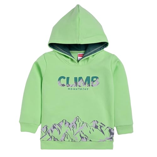 Image of LuvLap Baby Boys Full Sleeve Hooded Sweatshirt & Pyjama Set