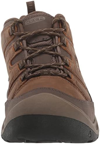 KEEN Men’s Circadia Low Height Comfortable Waterproof Hiking Shoes, Shitake/Brindle, 12 Wide US | Image 1