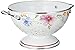 Produktbild Villeroy & Boch - Mariefleur Kitchen Sieb, Küchensieb mit verspieltem Blumendruck in Landhausoptik, emaillierter Stahl, Handwäsche