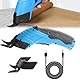 Papierschneider, 3.6V Elektrische Schere 1500mah Kartonschneider Multi-Cutter Akkuschere Elektrische Schneiderschere Stoffschere für Papier Pappe Teppich Leder Filz Kunststoff (Gesamt 2 Klingen)