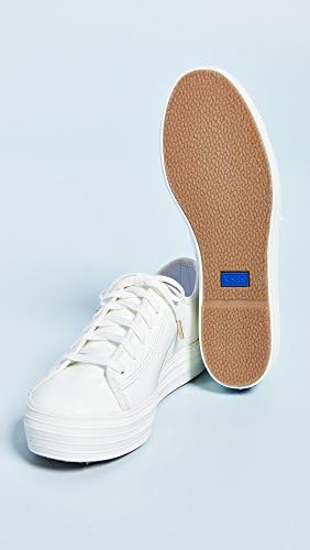 Keds Triple Kick Canvas, Sneaker Womens, White Canvas, 8 Medium | Image 5