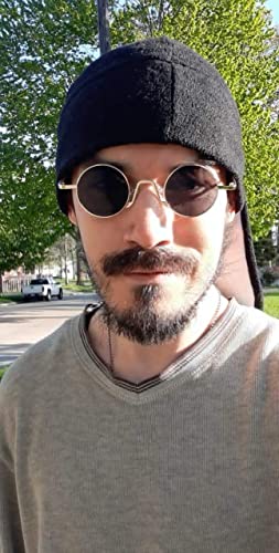 SORVINO Retro Small Round Sunglasses for Men Women Vintage Style Metal Frame4