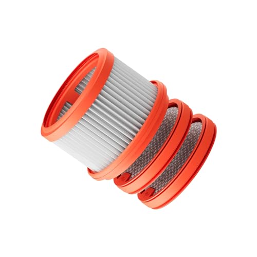 Geoviizon Filtros Accesorios Compatible con Xiaomi Mi Vacuum Cleaner G10Plus/G10/G9Plus/G9 Piezas de Repuesto (1 Filtro HEPA, 2 Prefiltros)
