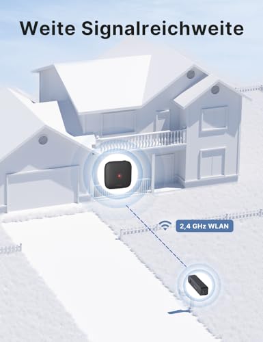 X-Sense Smart-Briefkastensensor erfordert SBS50 Basisstation, Funk-Melder mit großer Reichweite für Briefkästen… – Ansicht 3