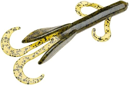 Strike King Game Hawg Bait, Unisex-Erwachsene, GH4-46, Green Pumpkin Seed, 4-Inch