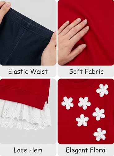 Image of Adorable Cute Toddler Baby Girl Clothing 2pcs Outfits
