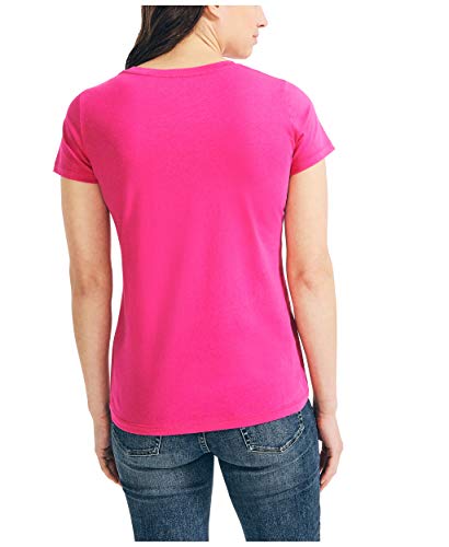 Nautica Womens Easy Comfort Supersoft 100% Cotton Classic Logo T-Shirt3