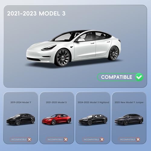 Image of Roof Sunshade Compatible with Tesla Model 3 2017-2023 [Never Sag, Nano Ice-Crystal Coatings] Heat Insulation Glass Roof Sun Shade, Foldable Glass Sunroof Cover for Model 3, Tesla Interior Accessories