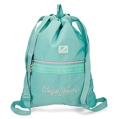 Pepe Jeans Jane, Equipaje Bolsa De Mensajero Niñas, Azul (Blue), Única