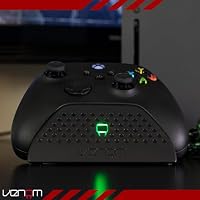 Venom Ladestation mit wiederaufladbarem Akku – Schwarz (Xbox Series X & S/Xbox One), USB – Ansicht 6