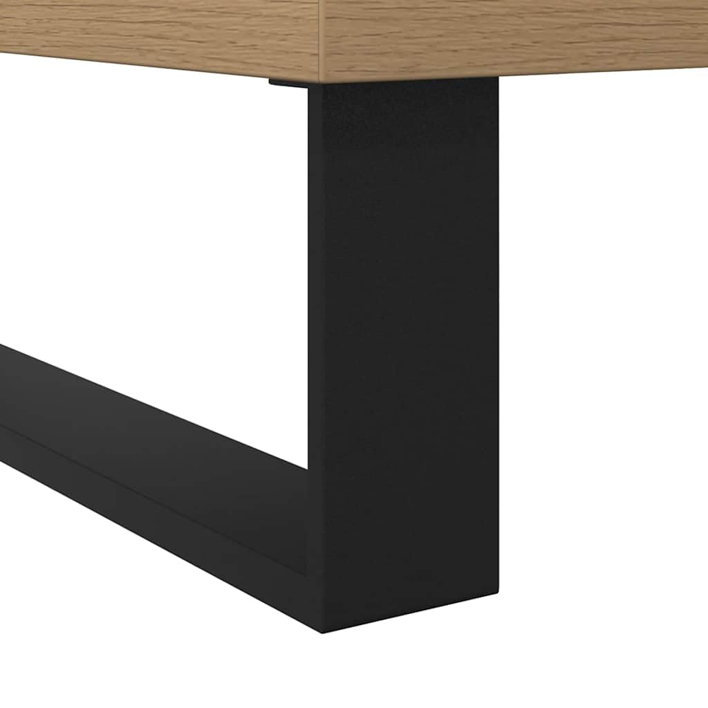 vidaXL Armario de baño Madera de ingeniería Roble Artisan 58x33x60 cm