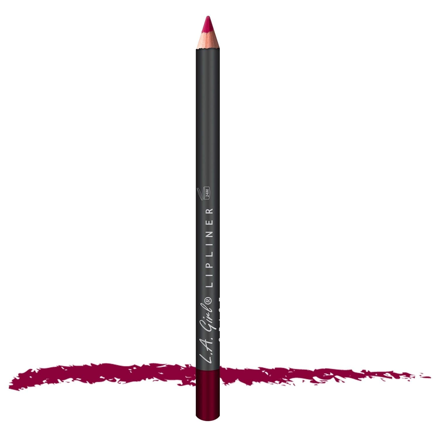 L.A Girl Lip Liner Pencil, Burgundy, 1.3g