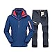 Produktbild Herren Skijacke Hose Set, Winter Warm Winddicht Wasserdicht Skijacke Outdoor Sports Schnee Ski Anzug