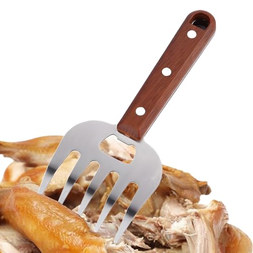 BBQ Krallen, ergonomisches Zerkleinern von Fleisch | Schweinekrallen leicht zerkleinern – dicker Edelstahl für Huhn, Rind, Küche, Restaurant, Grill, Geschenk