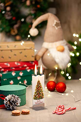 Amazon.co.jp: Flatyz Candles ウィンターバード ホワイトキャンドル