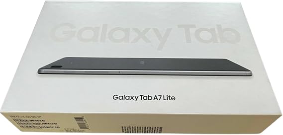 Samsung Galaxy Tab A7 Lite 8.7 (2021, WiFi + Cellular) 32GB 4G LTE Tablet & Phone (Makes Calls) GSM Unlocked, International Model w/US Charging Cube - SM-T225 (Grey, LTE+WiFi)