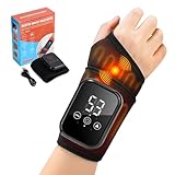 Kabelloses Handgelenk-Massagegerät mit Wärme – 3 Massagemodi & 3...
