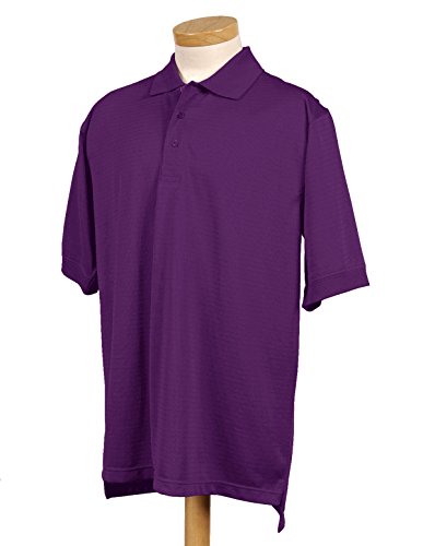 Tri-Mountain 4.7 Oz 100% Microfiber Polyester Ultracool Golf Shirt Purple #TOP1