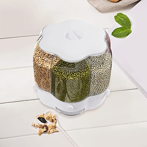 Distributeur de céréales à structure rotative 360 degrés et 6 grilles - 7