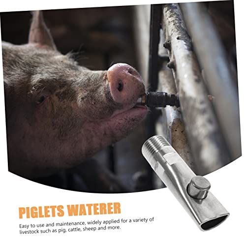 Distributeur eau automatique pour porcs facile à utiliser en acier durable