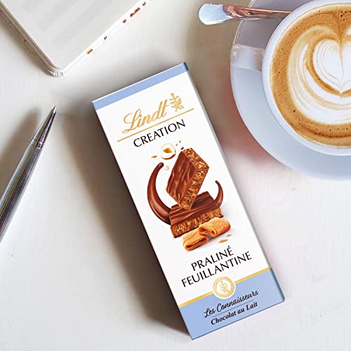 Tablette De Lait Création Praliné Feuillantine Lindt La Tablette De - vue 8