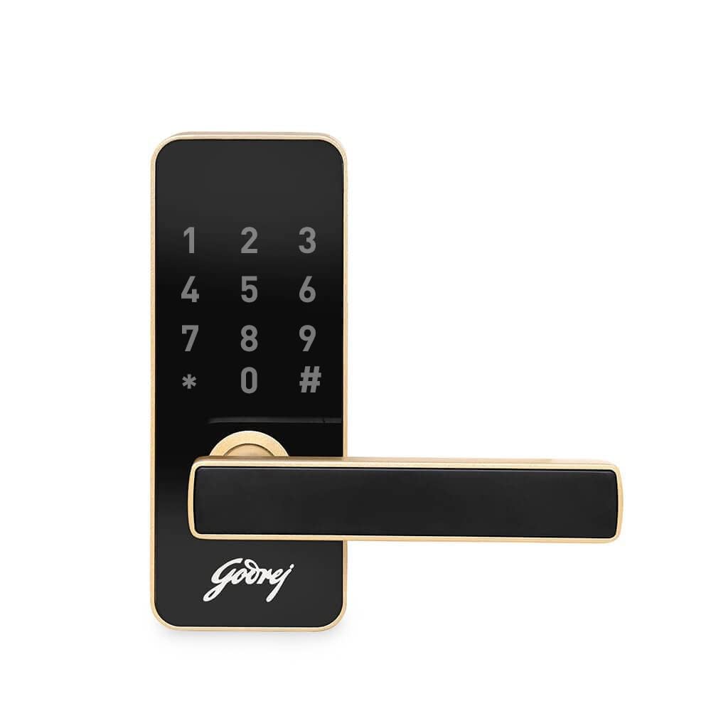 See full amazon price history chart for Godrej Smart Lock I Catus Touch I Digital Lock for Main and Internal Wooden Door I 2 in 1 Access I Pin Access I Mechanical Key I Champagne Gold Finish I 3 Years Warranty Godrej Smart Lock I Catus Touch I Digital Lock for Main and Internal Wooden Door I 2 in 1 Access I Pin Access I Mechanical Key I Champagne Gold Finish I 3 Years Warranty (B0C2TSZ4LG) Amazon Price History, Amazon Price Tracker