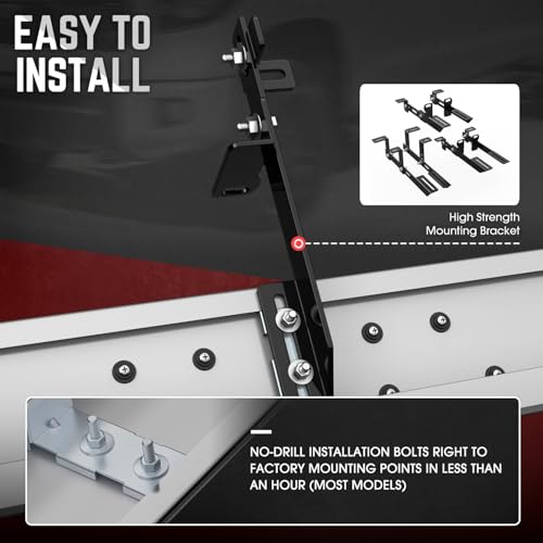 Estribos laterales 6.5" DNA Motor para Chrysler Pacifica miniatura 4