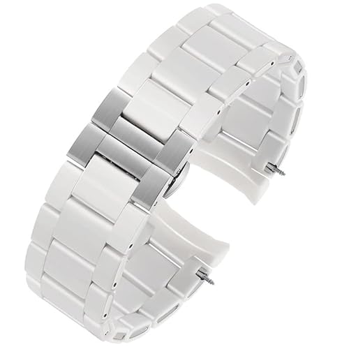 vxgAfor A}[j Ar5905/5920/5921/5906 Y fB[X o[ VR obO XeX X`[ voh ANZT[ 23mm 20mm (Color : White-silver, Size : 20m