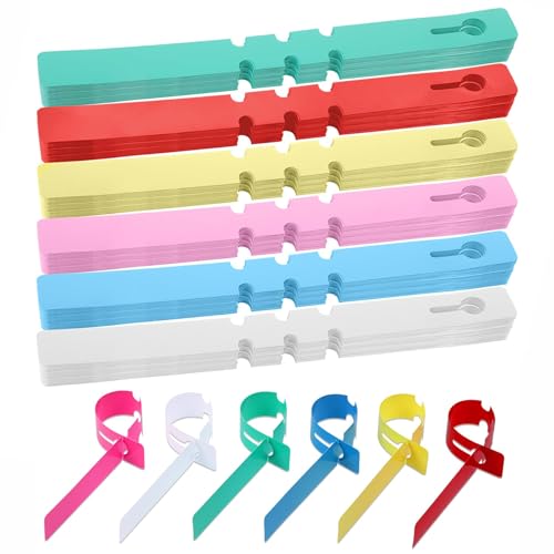 Funngy - Étiquettes Plantes Plastique,600 PCS Étiquettes pour Plantes en Plastique Imperméables et Réutilisables Étiquettess Jardin Extérieur avec Marqueurs pour Étiquetage de Plante et Jardin