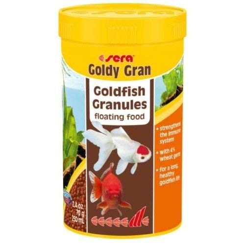 Sera Nature Alimento granulado para Carpas Doradas Grandes con un 4% de harina de Insectos, 250