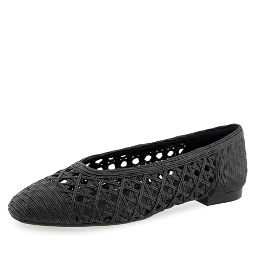 Aerosoles Women's Arno Raffia Ballet Flat
