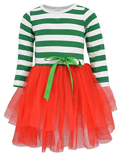 Image of Girls Long Sleeve Tulle Tutu Dresses for Kid and Toddler