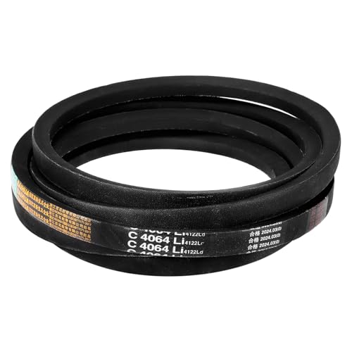 Courroies trapézoïdales C160 noire de 414 cm pour poulie de transmission en C