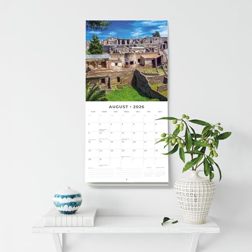 Italy - 2026 Square Wall Calendar - by Red Robin Publishing - Image 4